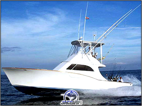 42' Maverick Fishing charter on the Pacific ocean in Costa Rica