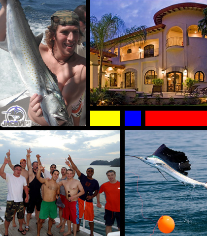 Fishing Vacation and Bachelor Party in Costa Rica