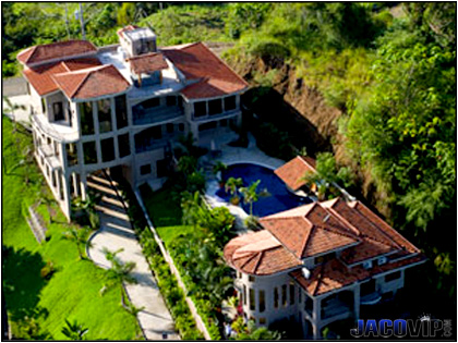 Casa Ponte Mega Estate from overhead.