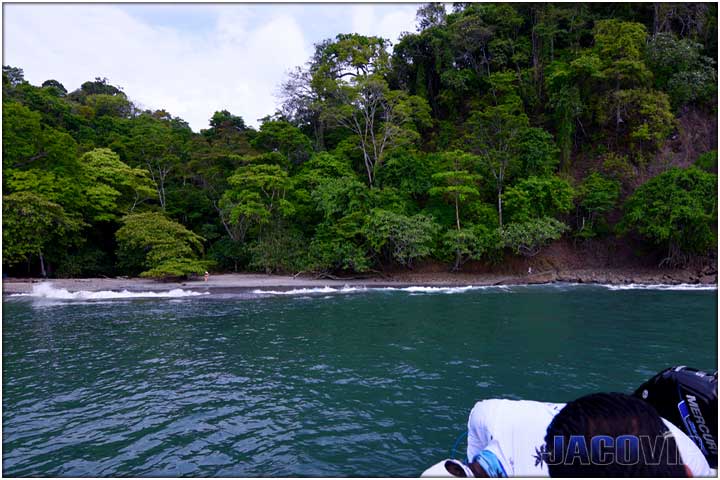 secluded beach near jaco