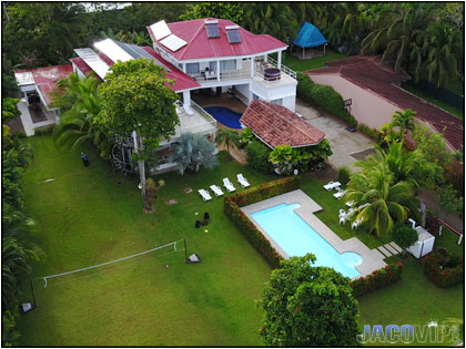 Casa Blanca aerial photo Jaco Beach Costa Rica