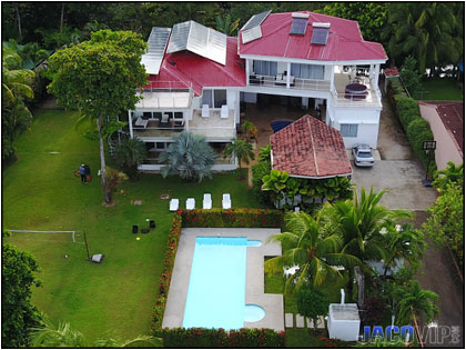 Aerial Photo of Casa Blanca in Jaco