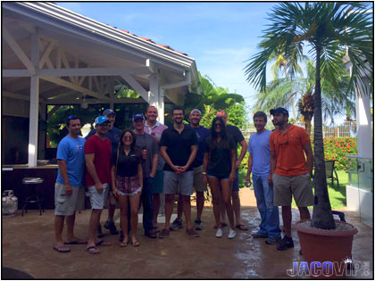 Private Party at Casa Blanca on Jaco Beach