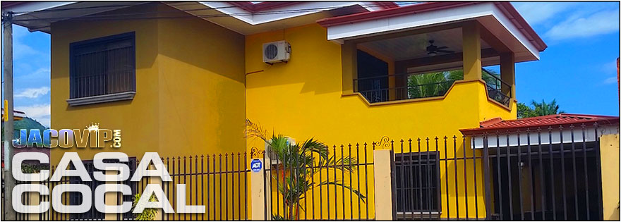Casa Cocal in Jaco Beach. Next to the Cocal Casino