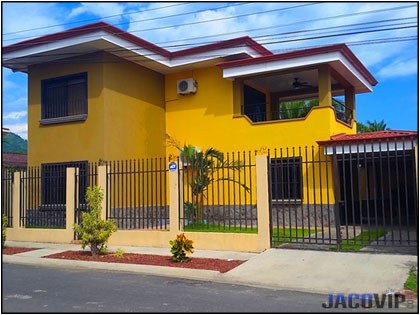 Street side entrance to house