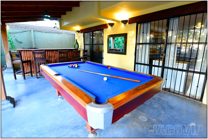 Pool Table at Casa Cortes