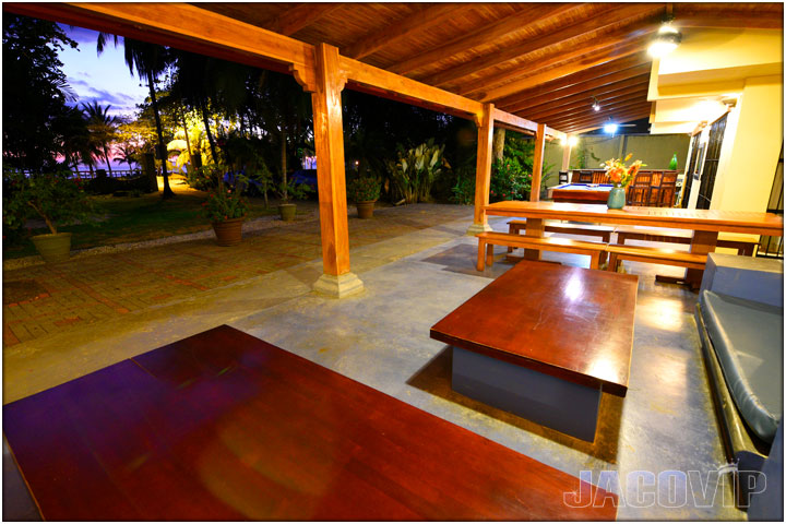 Front porch with Jaco Sunset
