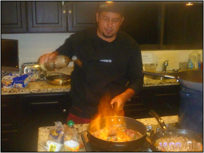 Chef Leo at Casa Ponte Costa Rica