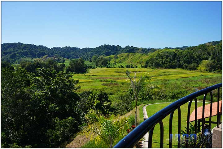 Breath taking views from second floor balcony