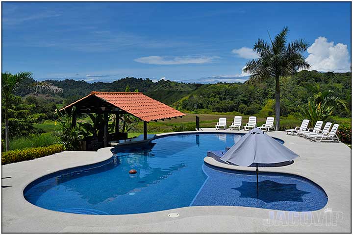 Pool at Casa Ponte in jaco