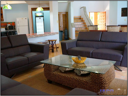 living room sofas and coffee table