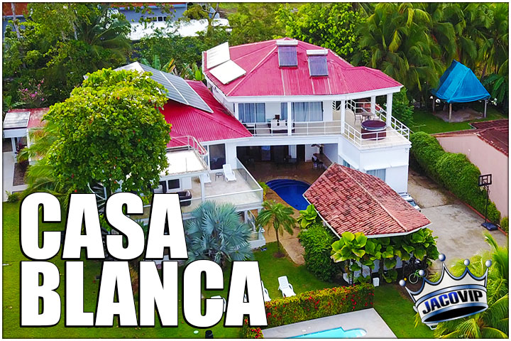 Casa Blanca Beach House Rental in Jaco Beach Costa Rica