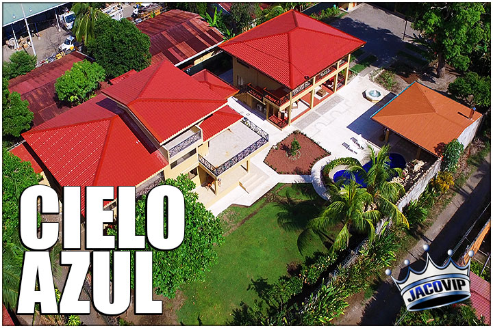 Drone photo of Cielo Azul next to Cocal Casino