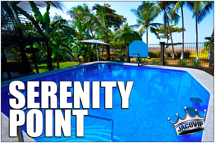 Serenity Point beachfront vacation rental in Jaco Costa Rica
