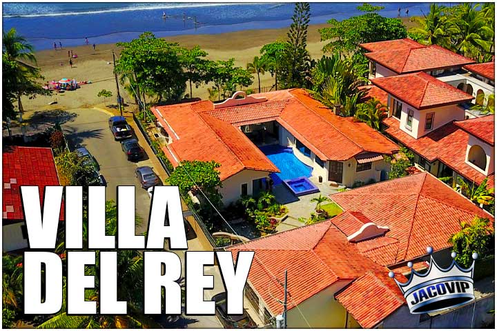 Villa Del Rey luxury vacation house on Jaco Beach
