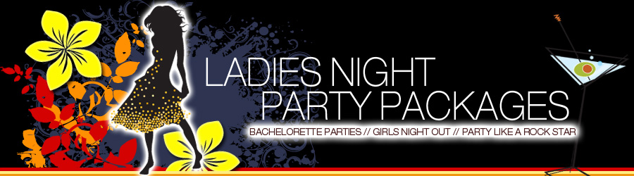 Graphic design displaying bachelorette party