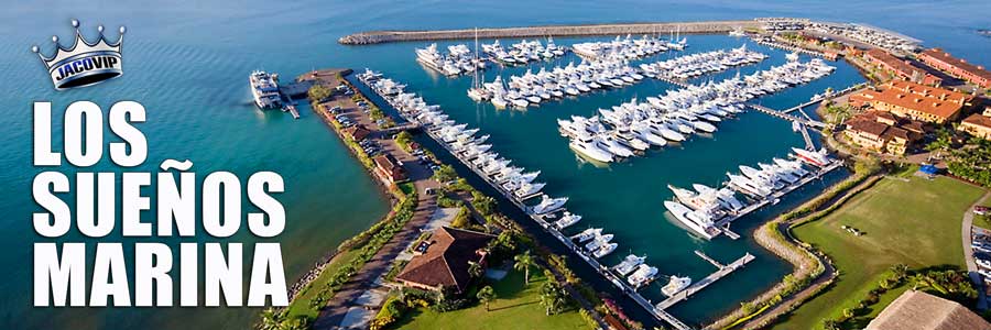 Drone photo of Los Sueños Marina and Village in Costa Rica