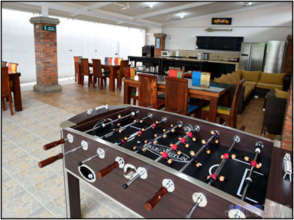foosball table