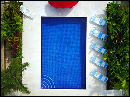Pool area