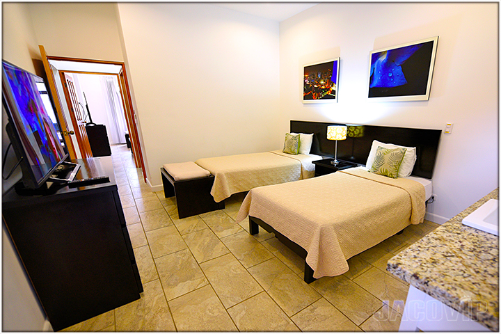 modern hotel style room