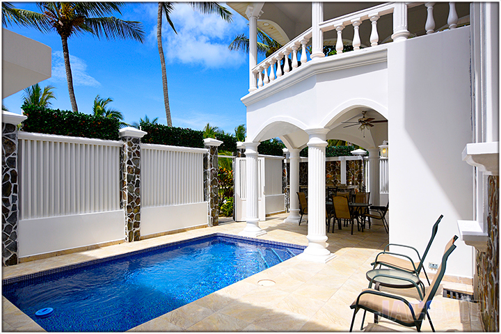 Exterior of North Beach Villa and Pool