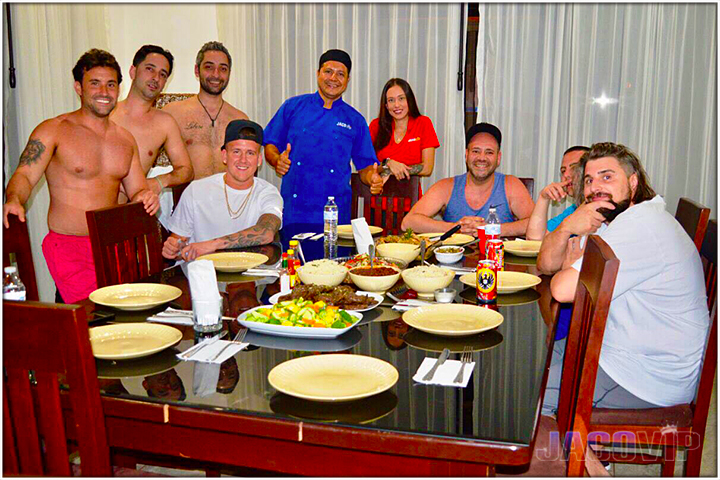 Another Bachelor Party Group with Chef Service
