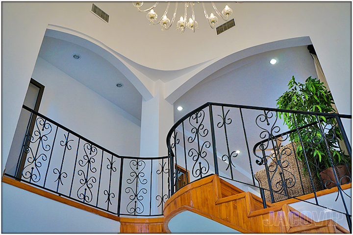looking up from first floor