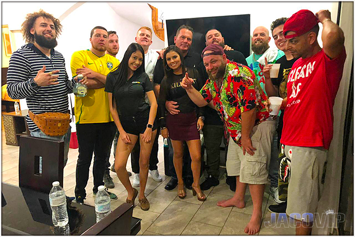 Jaco VIP Bachelor Party group with Concierge Service