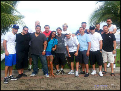 Jaco VIP bachelor party group with concierge