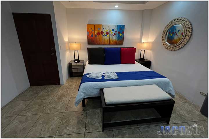 Bedroom with balcony