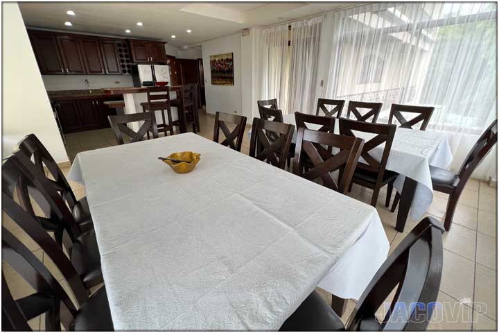 Tables and chairs for dining