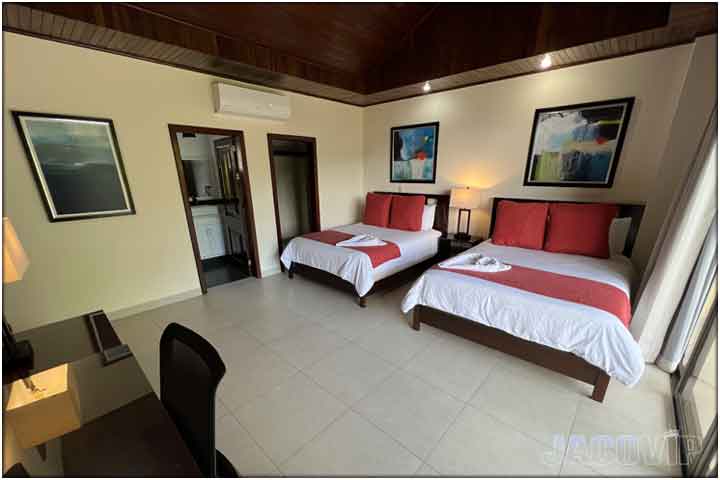 Bedroom with balcony