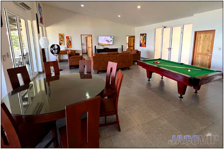 living room area on third floor