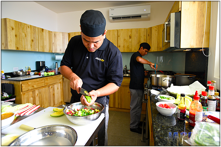Jaco VIP chef service for lunch