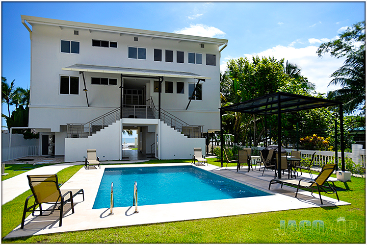 pool and lounge chairs