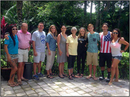 Family vacation at South Beach Villa Antigua