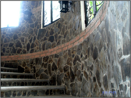 Staircase to second floor