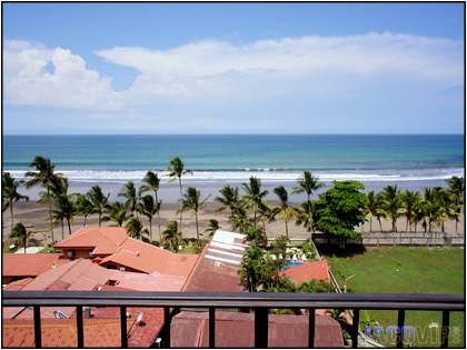 Jaco Beach front