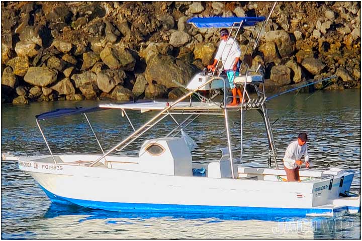 Barracuda 4 Custom Panga in Herradura Bay