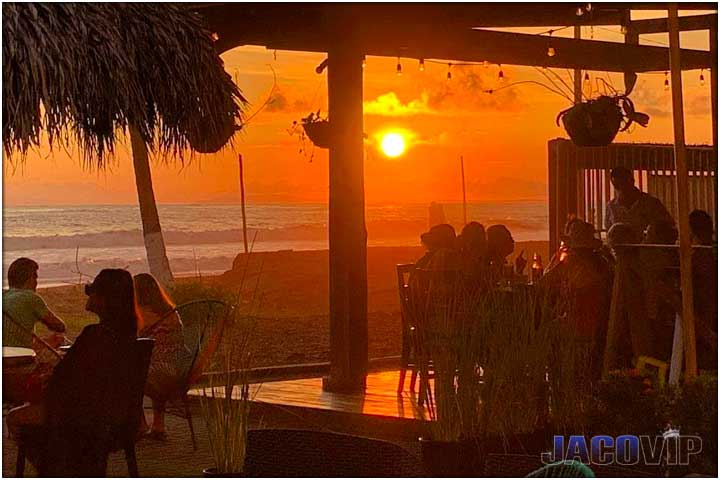 Jaco Beach sunset at Koko