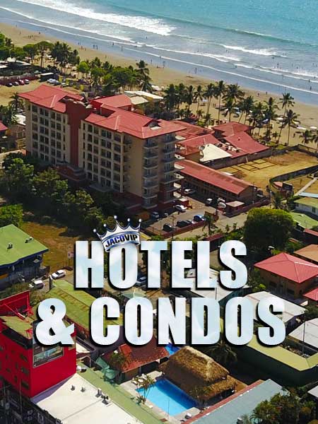 Vacation rental condos and hotels in Jaco Costa Rica