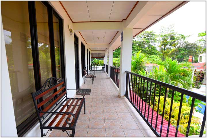Balcony view on second floor of building 2