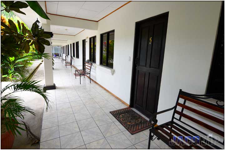 Exterior view of bedroom number 5 at building number 1
