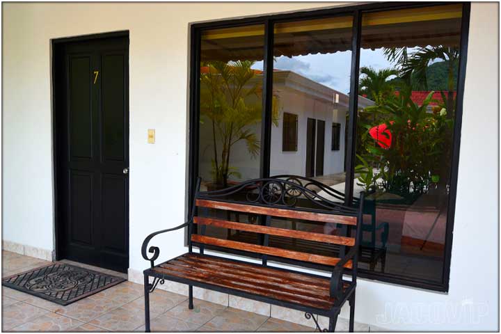 Outside of bedroom number 7