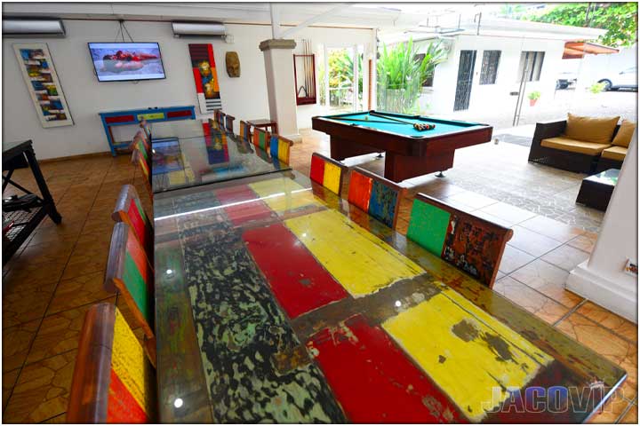 Funky and colorful dining tables and chairs