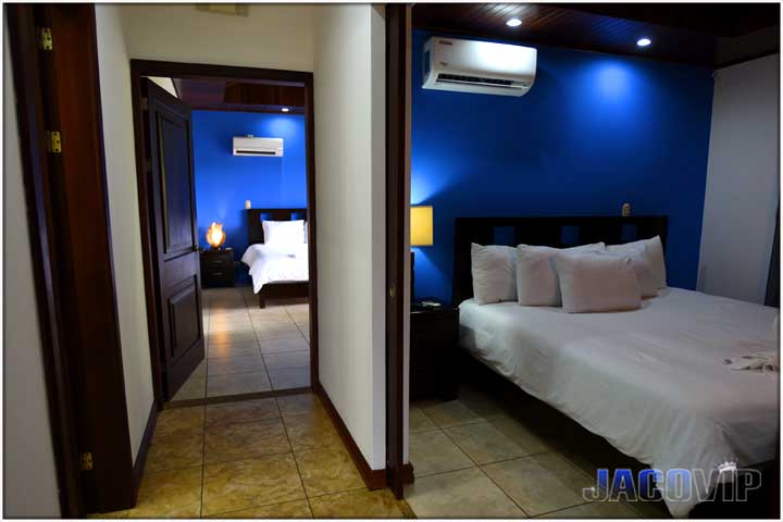 Bedroom #8 Entrance to bedroom number eight at Pacific Palms in Jaco
