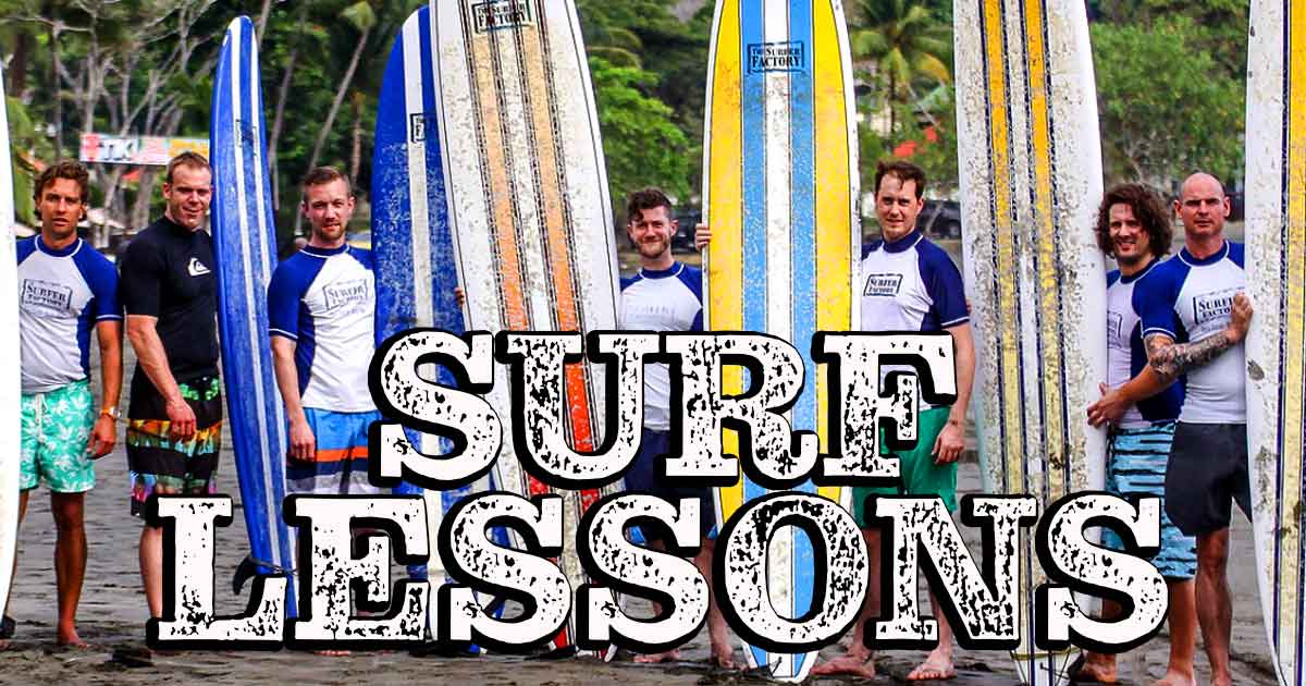 Surf Lessons in Jaco Beach Costa Rica